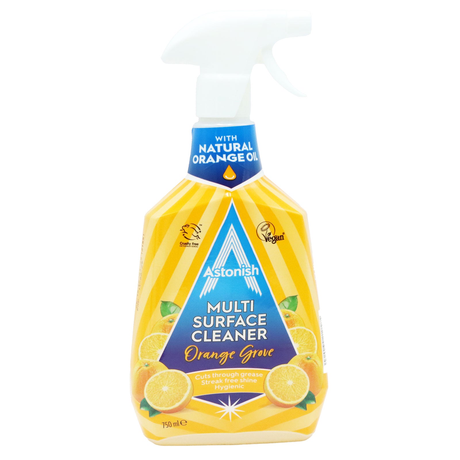 Astonish Multi-Surface Orange Trigger Cleaner – 750ml | Affordable & Durable - Product Image Astonish Multi-Surface Orange Trigger Cleaner – 750ml | Affordable & Durable - Product Image